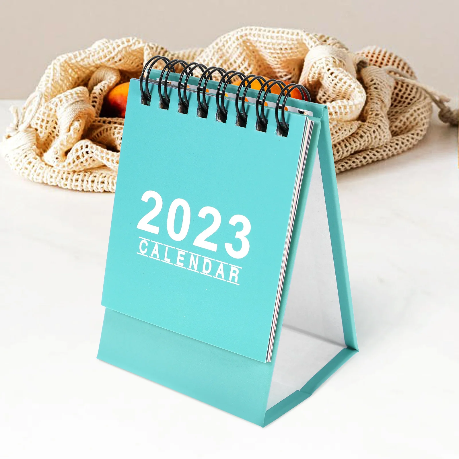 

Mini Small Desk Calendar Thick Paper for Office Study Practical Monthly Schedule Planning Daily Memo Organizer