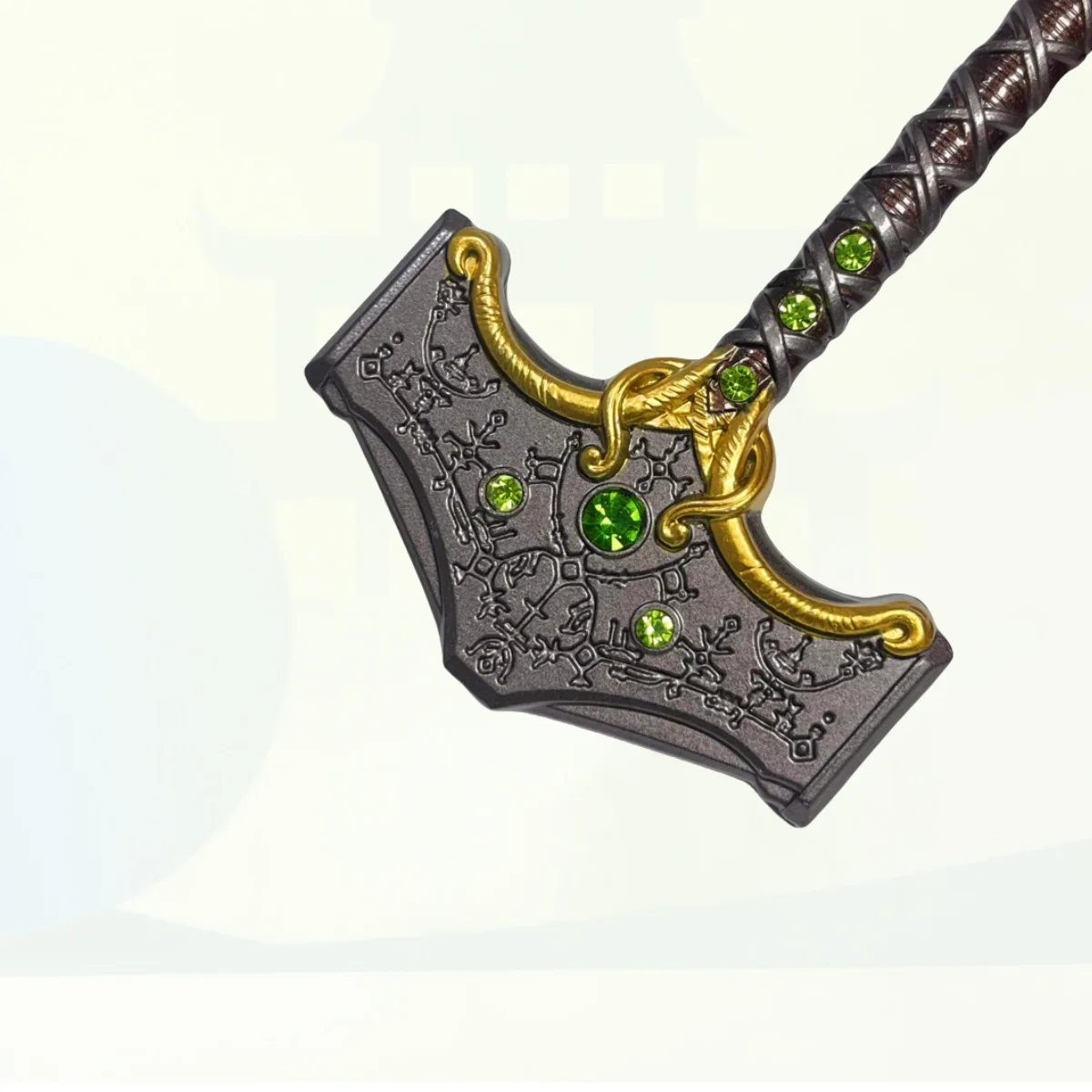 3.9 بوصة إله الحرب كراتوس معدن كاتانا السيف الأصلي الساموراي صابر اليابانية كاتانا النينجا سكين تأثيري اكسسوارات الدعامة لعبة