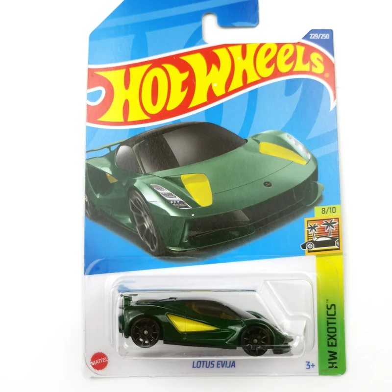 

2022-229 Hot Wheels Cars LOTUS EVIJA 1/64 Металлическая литая модель Коллекция игрушечных транспортных средств