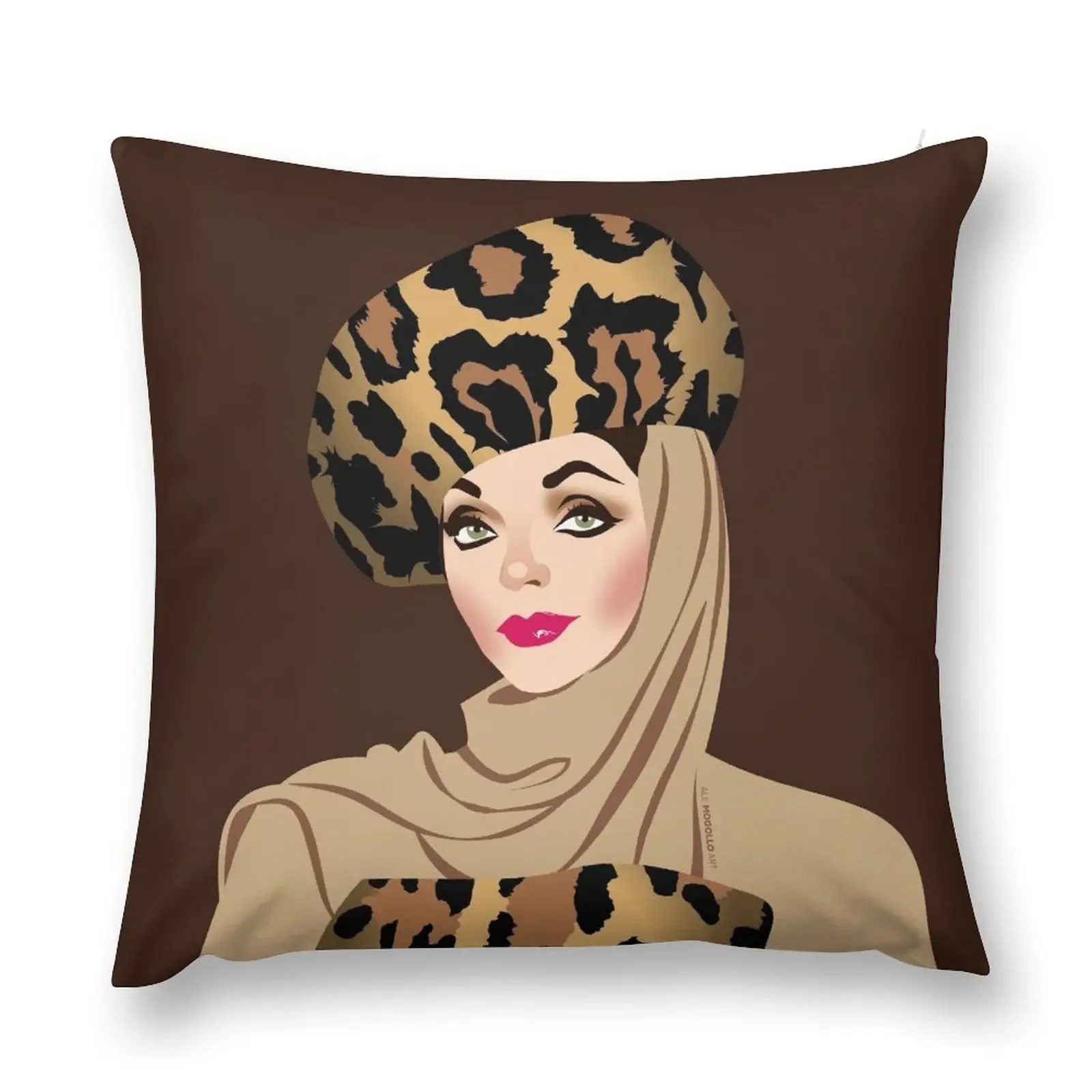 Alexis in Moldavia Throw Pillow luxury decor Decorative Cushions Luxury Pillow Cover Christmas Pillow Cases