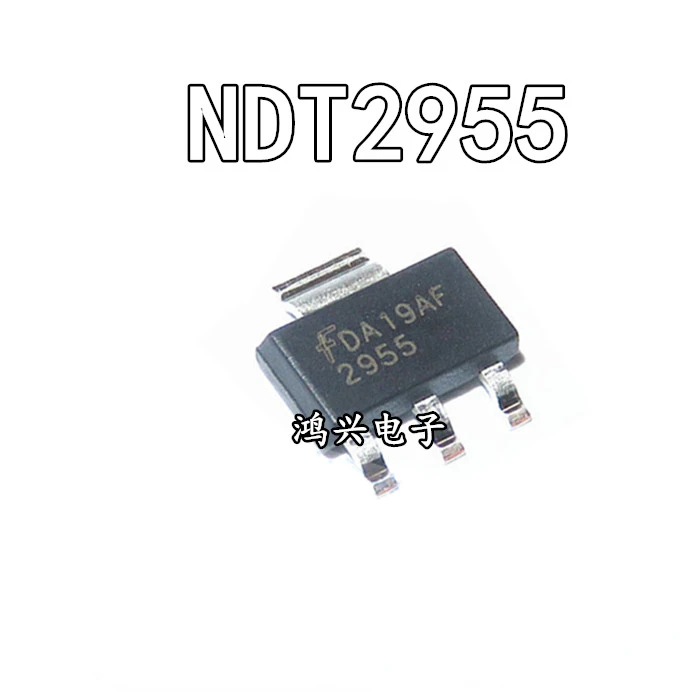 

10pcs New NDT2955 Screen printing: 2955 SOT-223 2.5A/60V Field effect transistor