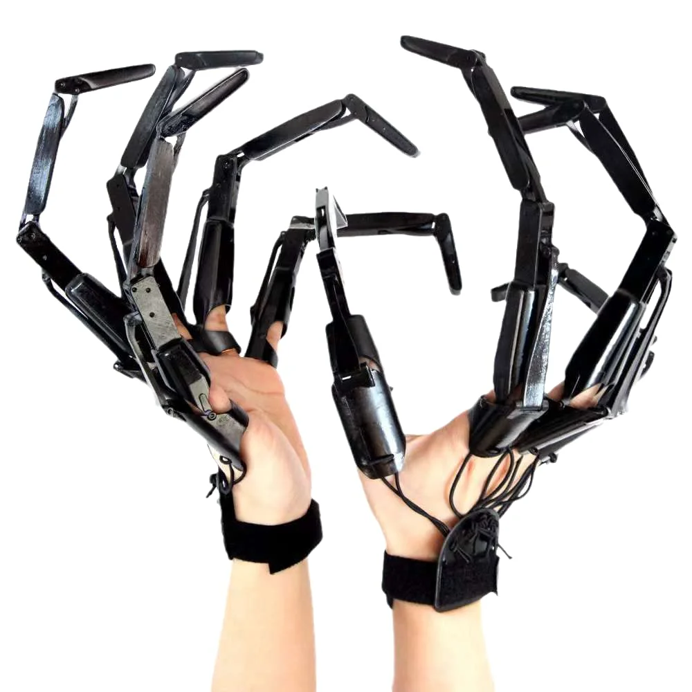 

Halloween Articulated Fingers 3D Printed Articulated Finger Extensions Fits All Finger Sizes Black-Upgrade