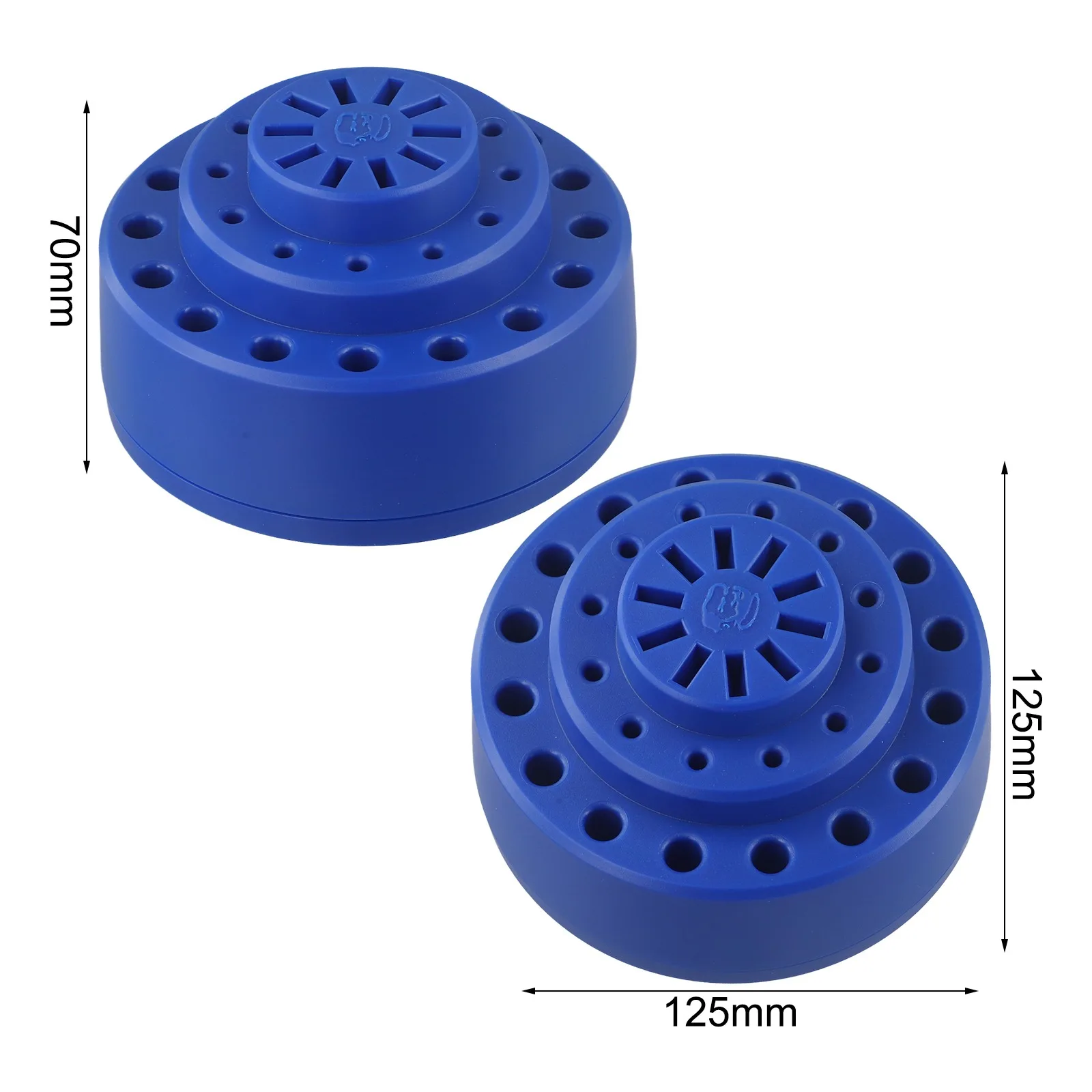 R38 360° Rotatable Repair Tool Storage Rack Multi-hole Slot Storage Box Tool Multi-hole Slot Storage Box