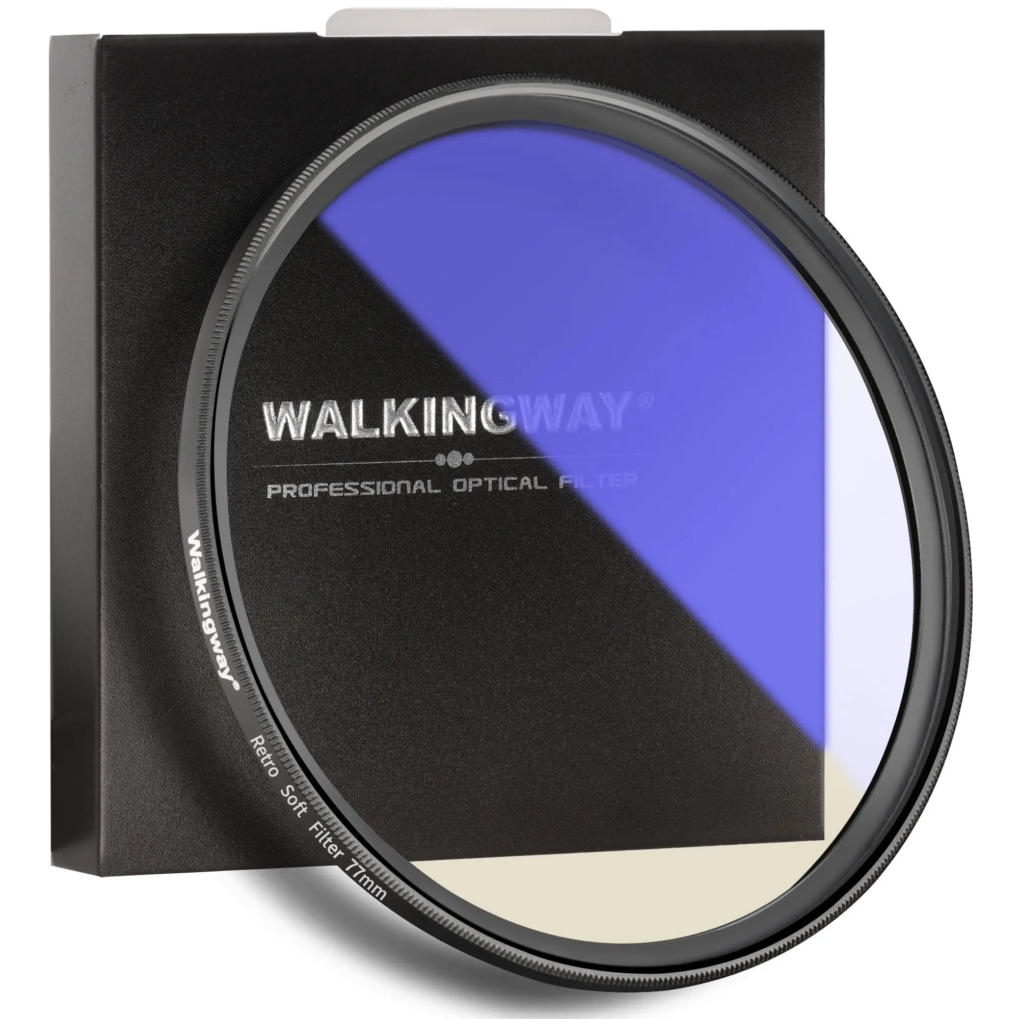 

WalkingWay Retro Soft Filter Vintage Pro-Mist Warm Diffusion Lens Filter Film Camera Effect for Portrait Architecture Landscapes