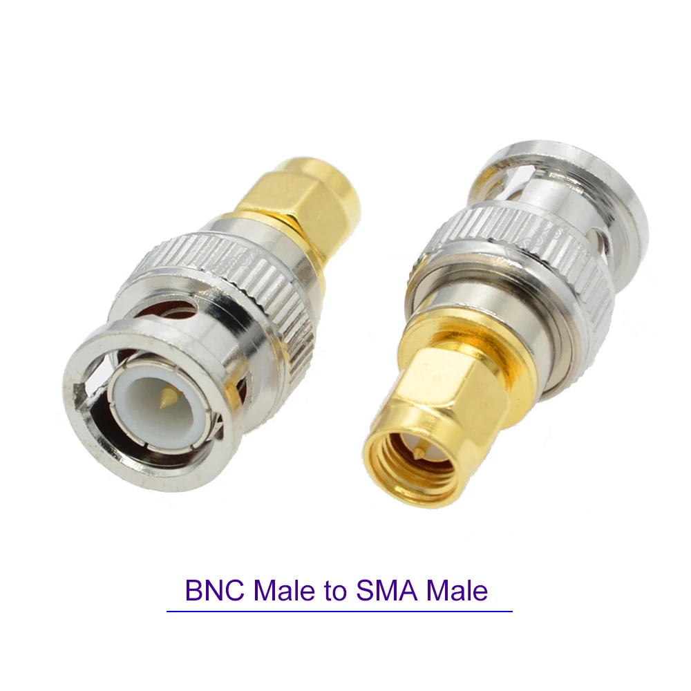 2PCS/Lot 8Type SMA Male Female to BNC Male Female Adapter for Wireless LAN Devices Coaxial Cable WiFi Ham or Handheld Radios