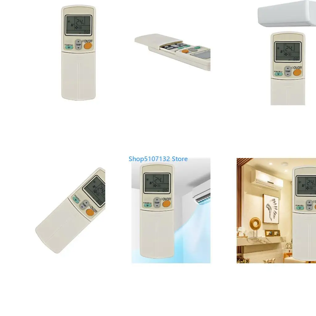 87HD Replaced Remote Control for DAIKIN Air Conditioner English Version Large Screen