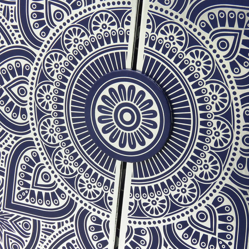 Customization.All Over Silver Foil Pattern Gift Custom Printing  Wholesale Christmas Advent Calendar Garland Box