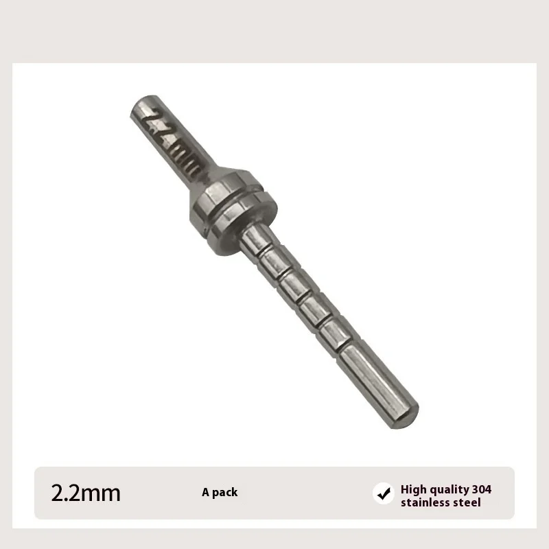 Temporary filling rod for implant measurement for dental implants