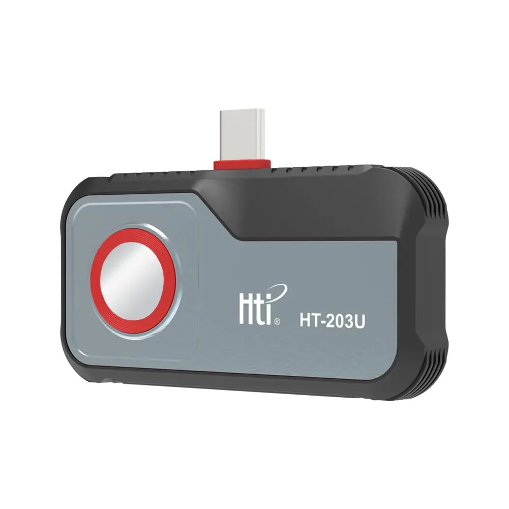 HTI HT-203U 256*192 Pixels Câmera Térmica USB Tipo-C -20 ° C~550 ° C Android tipo C termovisor infravermelho para celular
