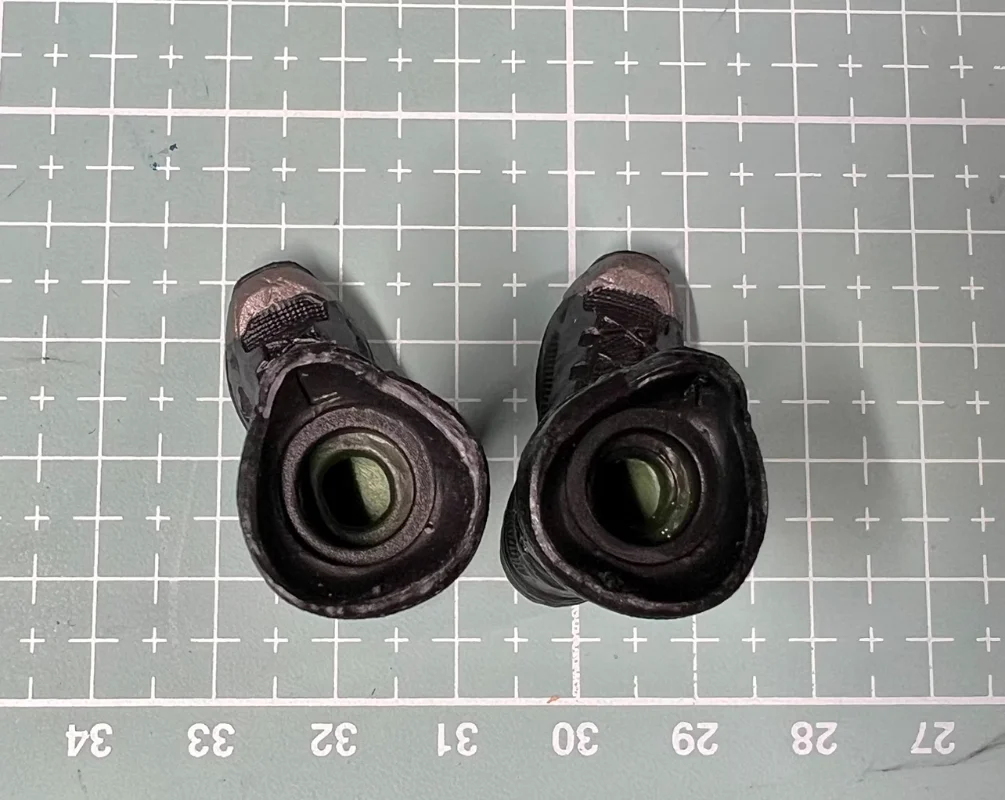 1/12 Scale Tactical Boots Model for 6''mezco