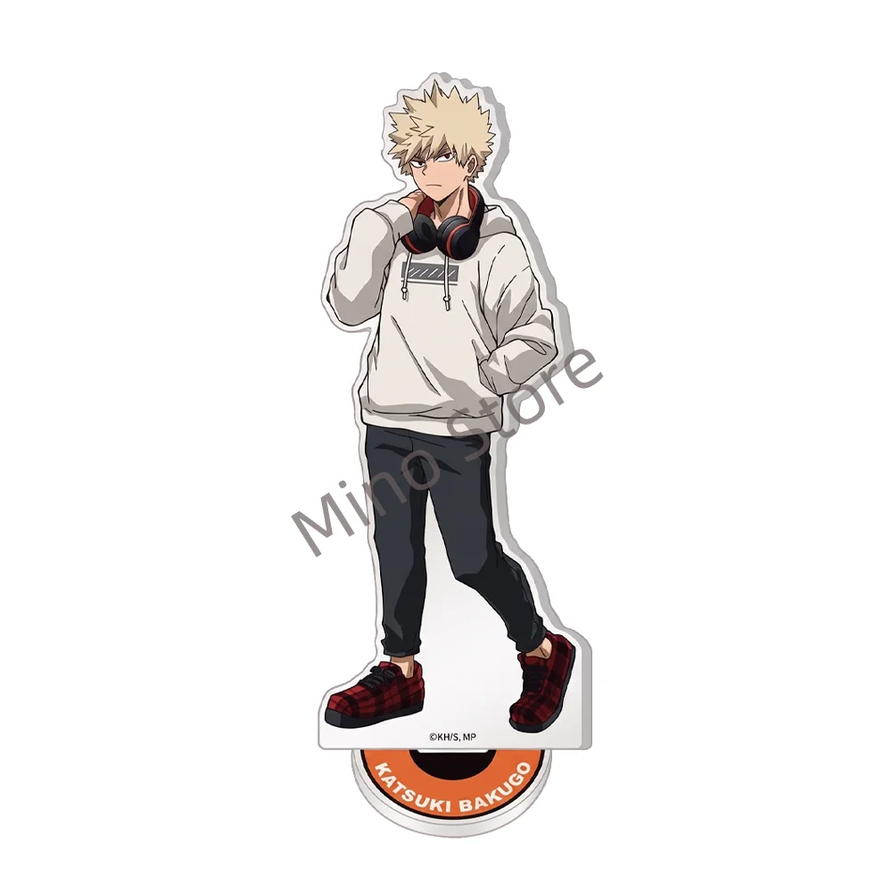 My Hero Academia Katsuki Bakugo Shota Aizawa Izuku Midoriya 15CM Cute Anime Acrylic Stand Keychain Desk Decor Collect Gifts