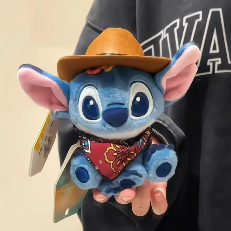 새로운 만화 디즈니 스티치 키체인 릴로 스티치 가방 키체인 홈 장식 소녀 소년 귀여운 배낭 키체인 만화 휴일 선물