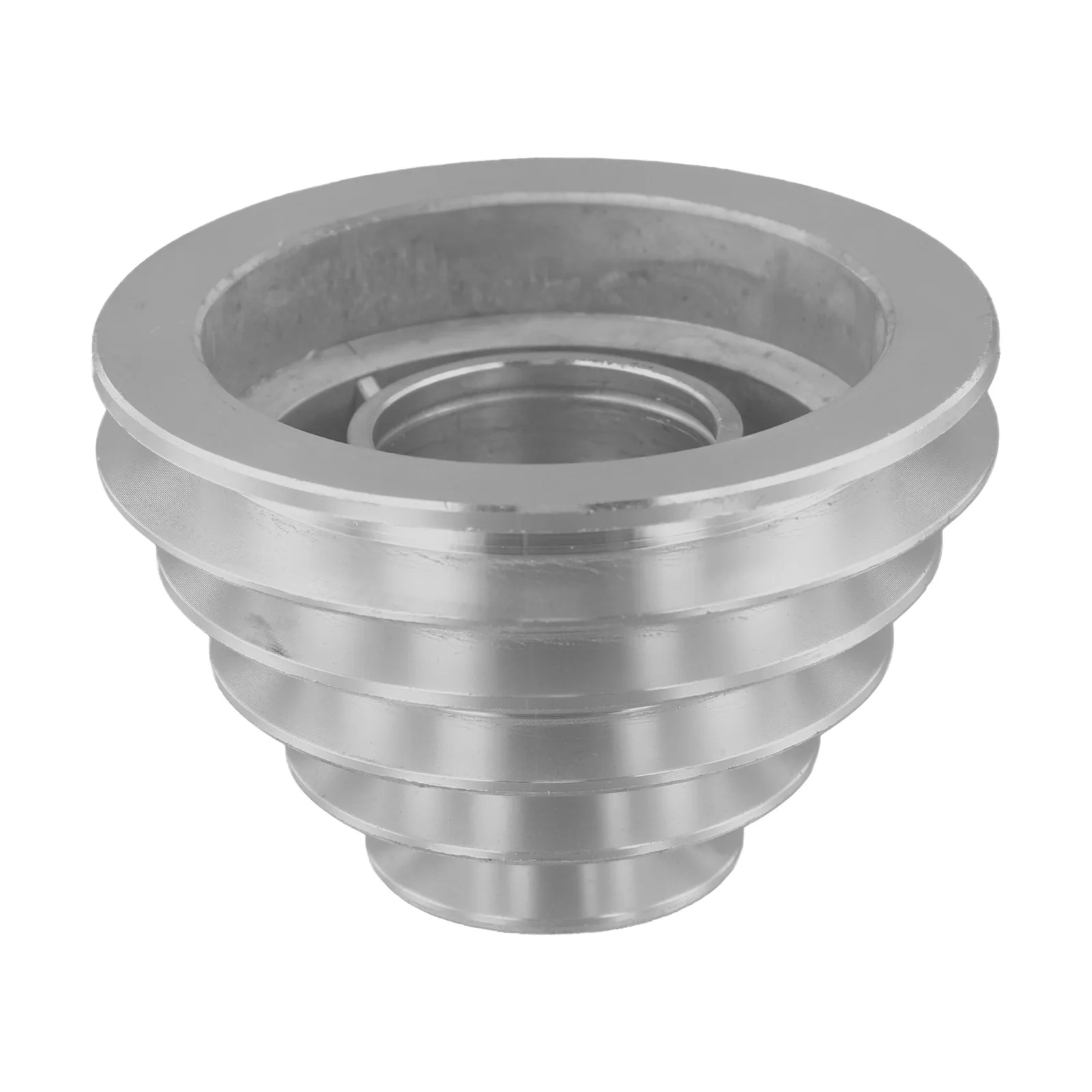 21mm Holes Outer Diameter 67-71-86-96-111mm Pagoda Pulley Wheel 4 Step 5 Step Silver Black Color Timing Belt V-belt K660