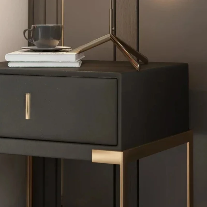 

Smooth Bedside Tables Luxury Table Elegance Economy Nightstands Designer Coffee Mesas Night Storage Locker Bookcase Bedroom End