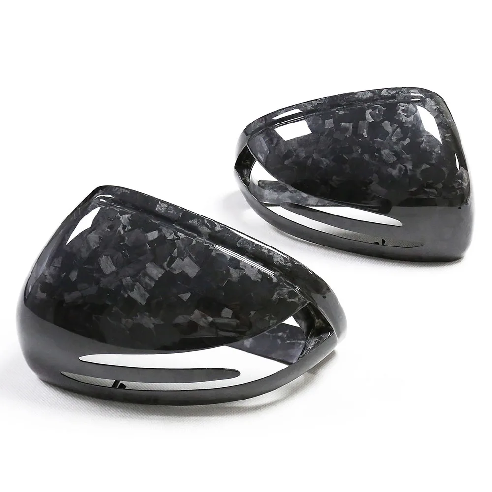 

Forged Carbon Mirrors Replacement for Mercedes R172 SLC SLK SL GTS SLS AMG FULL Real Carbon Fiber Mirror Covers