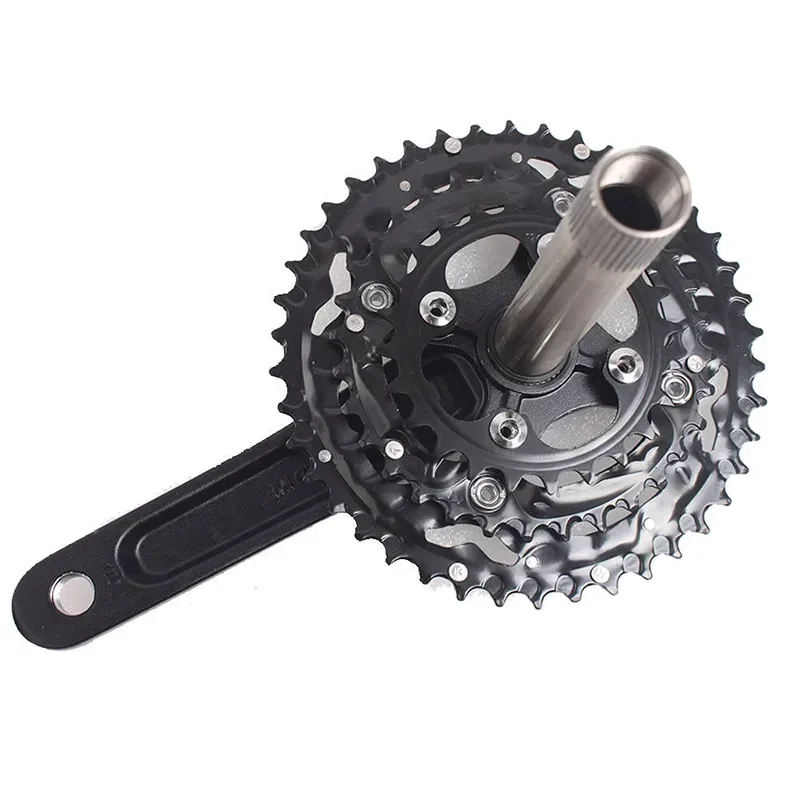 Bike Crankset 3*10s MTB Chainring 24/32/42t Mountain Bike 104/64BCD Crank with BB 170mm Bicycle Crank Set Cycling Parts