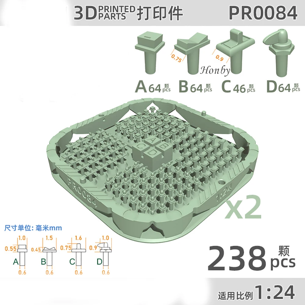 

Масштаб 1/24, детали с 3D принтом PR0084, детали для модификации модели автомобиля, кнопка вращения, аксессуары для изготовления хобби, инструменты