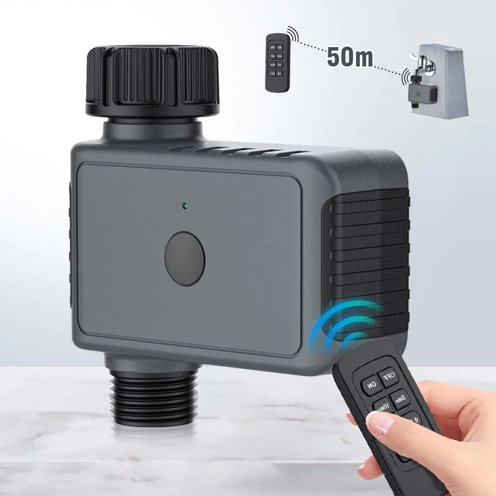 Remote Control Timing Watering Timer Six-speed Intelligent Adjustable Time Automatic Irrigation Programmer Dustproof Waterproof