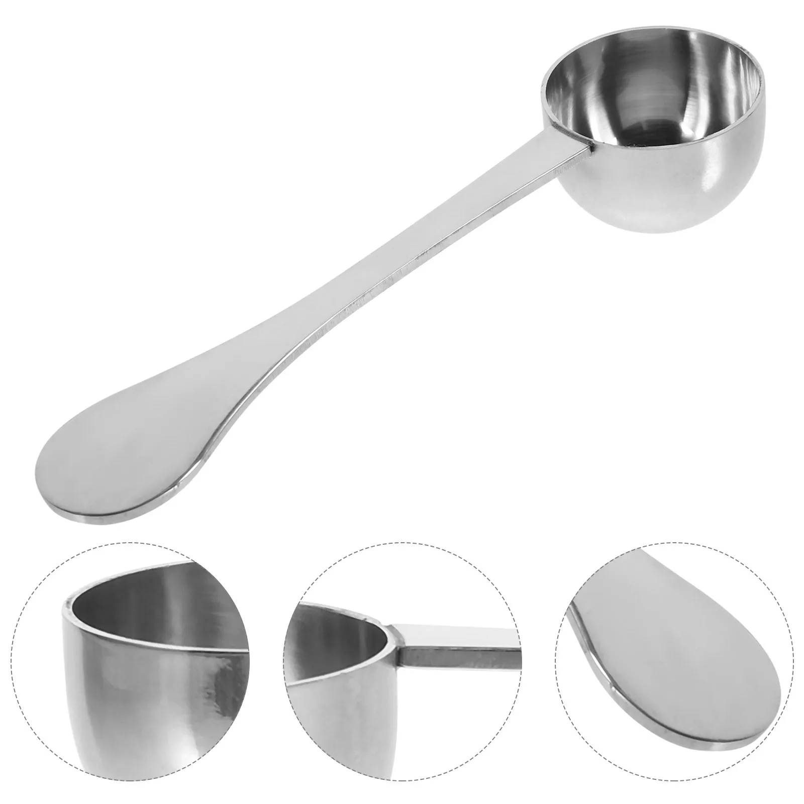 

1Pcs Stainless Steel Measuring Spoon Coffee 20ml Portable Metal Kitchen Scoop Milk Powder Fruit Powder Measuring Spoon