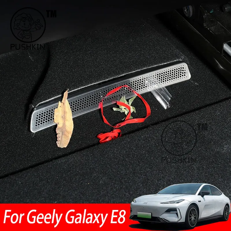 

For Geely Galaxy E8 2024 2025 Car Seat Bottom Air Outlet Protective Cover Anti Blocking Cover Interior Modification Accessories
