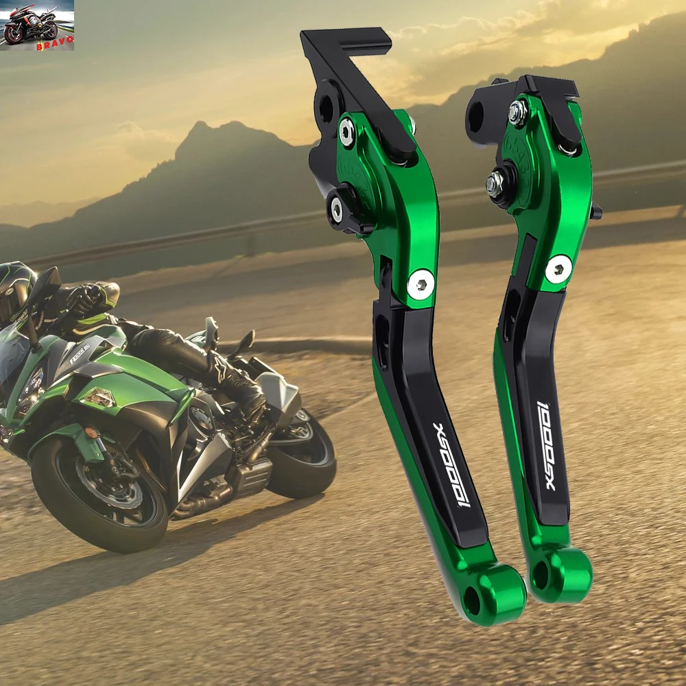 

For Kawasaki Z1000SX/Tourer SX Z1000 2017-2020 Adjustable Extendable Brake Motorcycle Parts Clutch Lever Brake Lever Set
