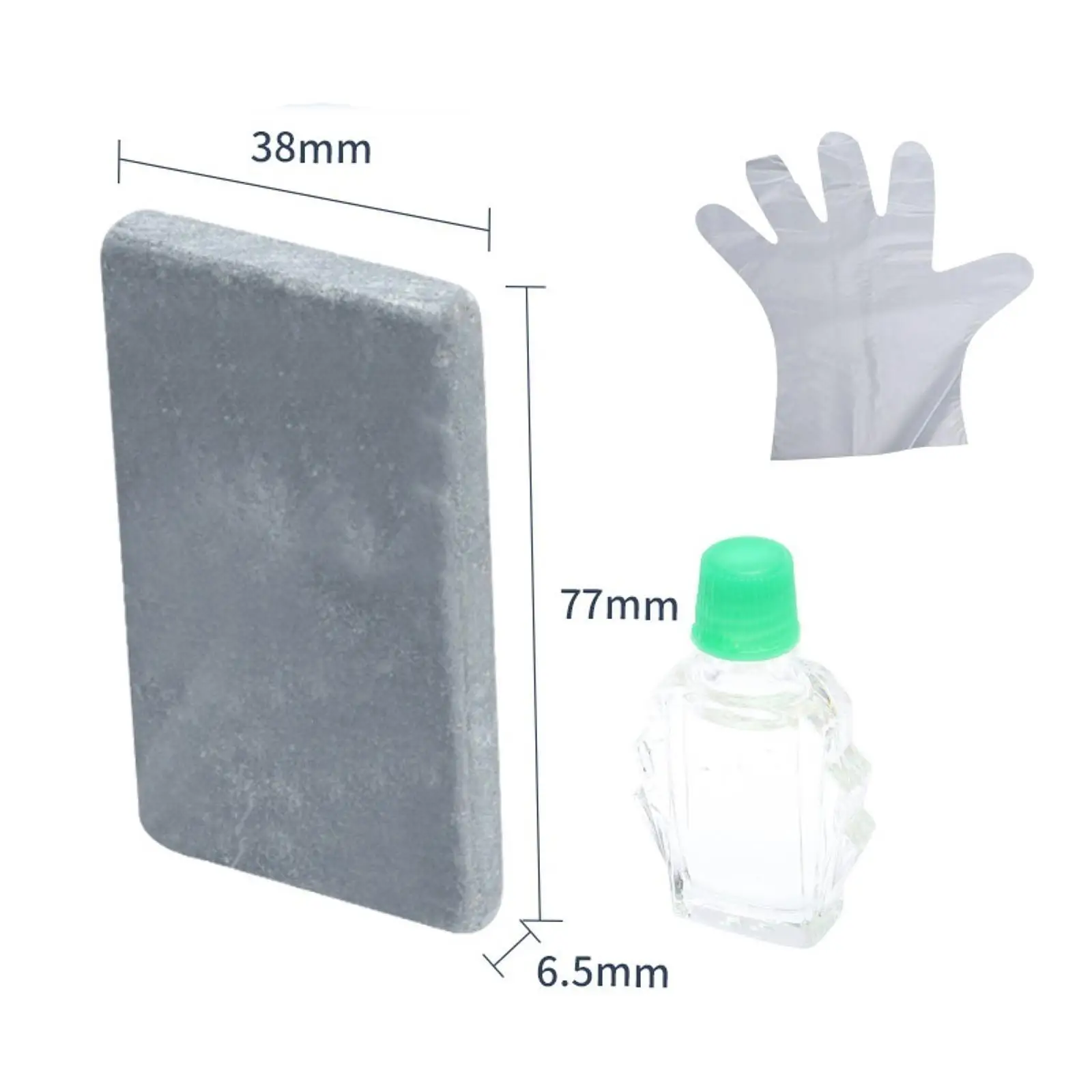 Gold Testing Stone Kit Jewelry Tester Tool Set with Acid Solution for Gold Check and Gemstone Testing