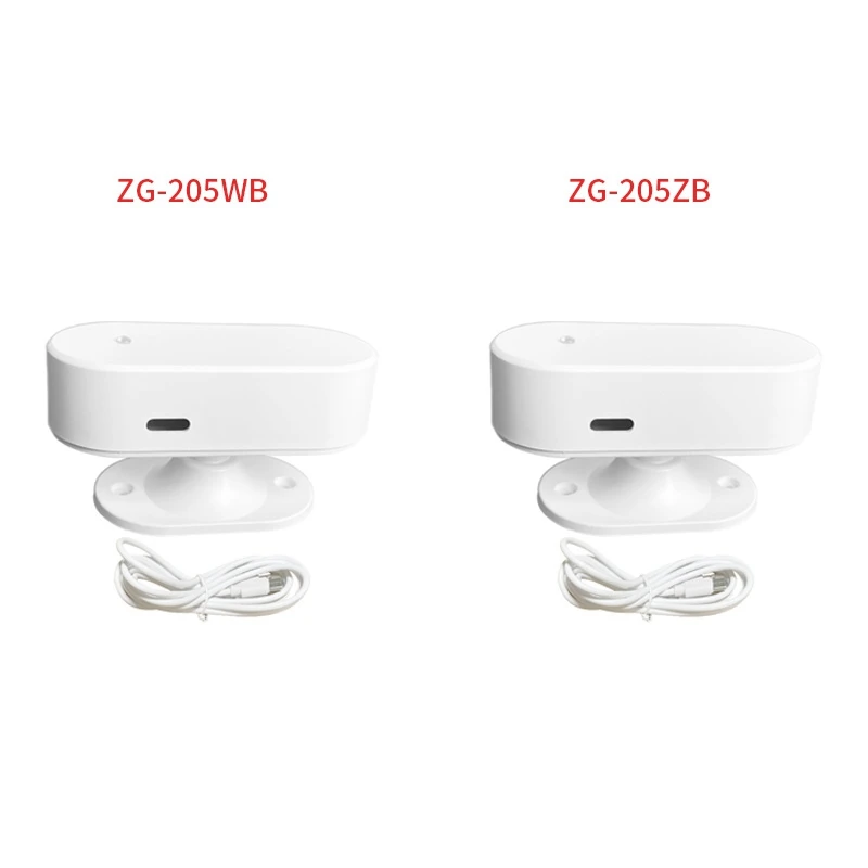

Mini Zigbee Human Presence Sensor, Tuya Millimeter Wave Radar Wave Presence Detection Sensor Easy Install Easy To Use