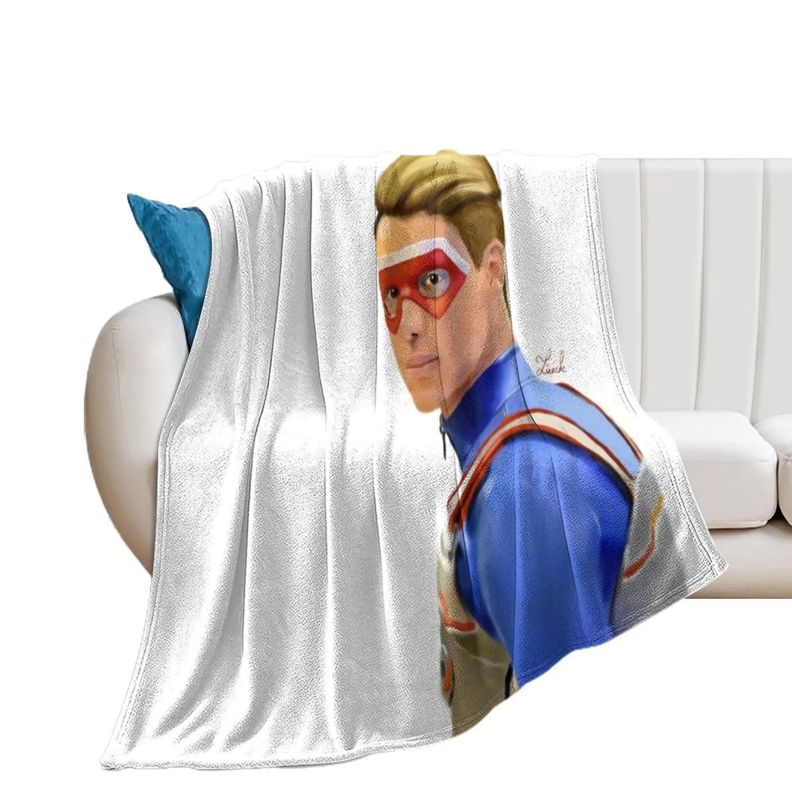 Kid Danger - Heroic Sketch Throw Blanket Thermal halloween Warm Blankets