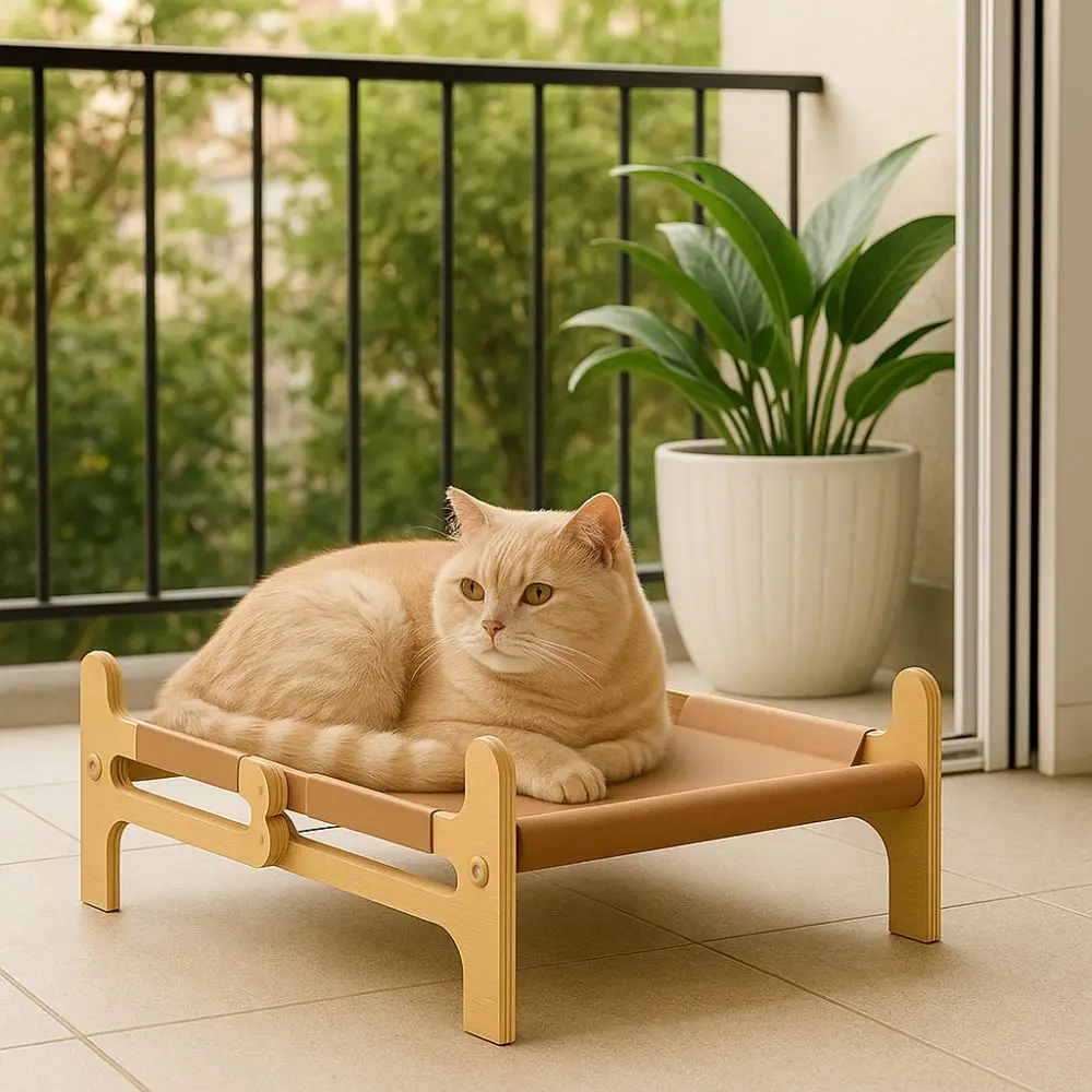 

Practical Wear Resistant Pet Sofa Bed Moisture-proof Detachable Cat Sleeping Bed Breathable Dog Bed Chairs Apartment
