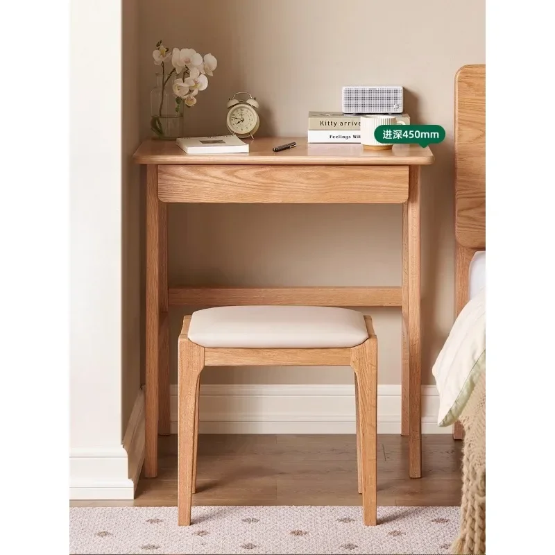 All solid wood desk home office small apartment dresser study writing table L7168