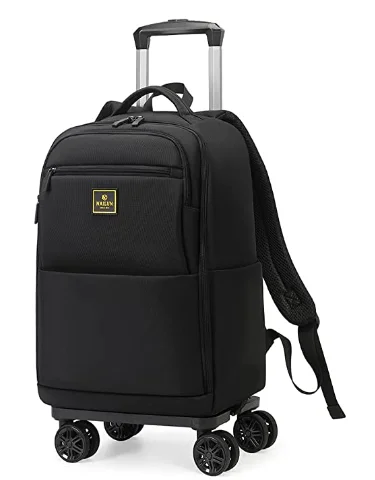 Men 20 Inch Travel Trolley Bags  Rolling luggage Backpack Wheeled Backpacks cabin size Women Carry on hand luggage trolley bag