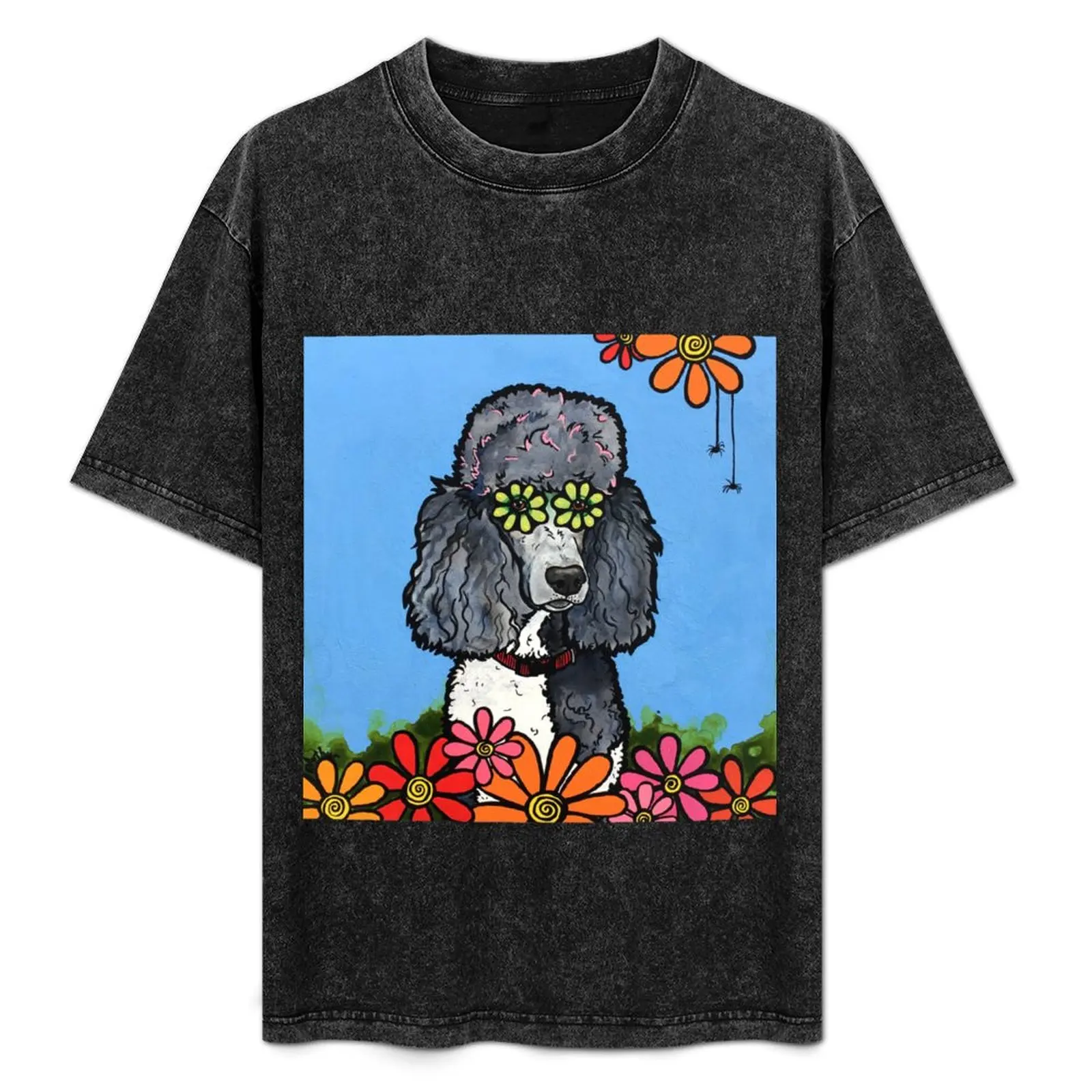 

Parti Poodle T-Shirt for a boy quick drying mens tall t shirts