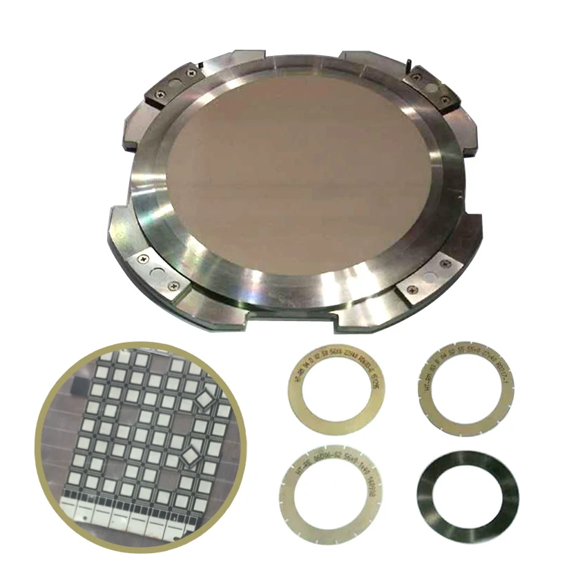 High Precision Porous Ceramic Vacuum Round Shape Electric Chuck Table