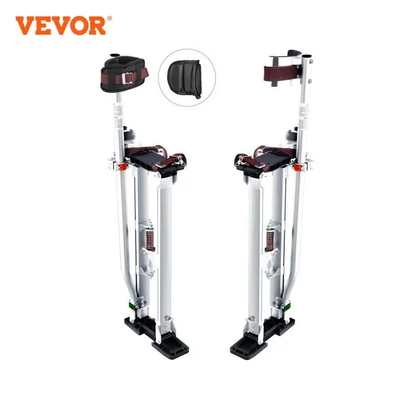 VEVOR Drywall Stilts Professional Aluminum lastering Stilt Ladder Adjustable Plastering Stilts Paint Painter Tool Stage Props