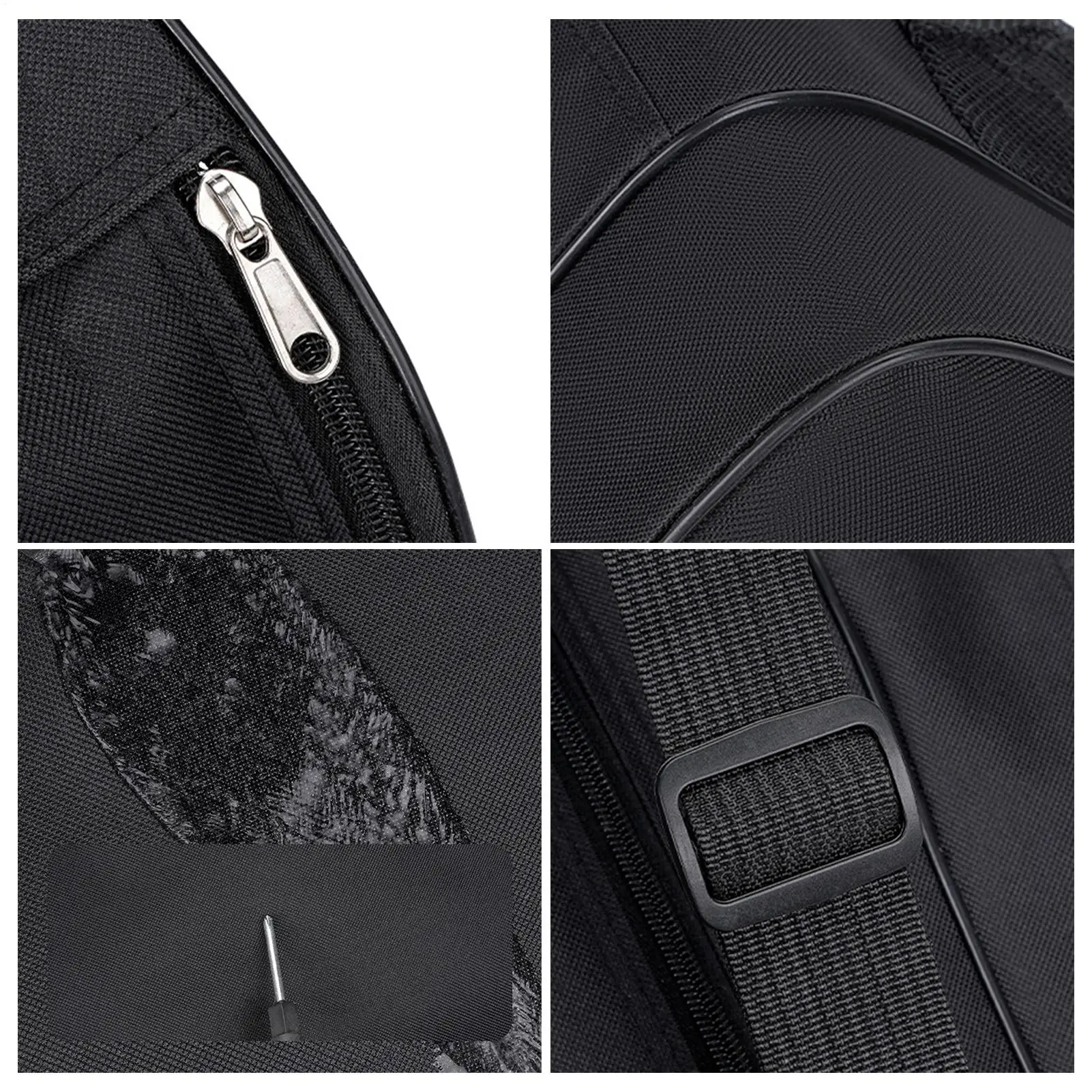 Ice Skate Bag Triangle Sports Gear Backpack with 3 Pockets Large Capacity Skate Bag for Commuting Match Travel Gym Outdoor