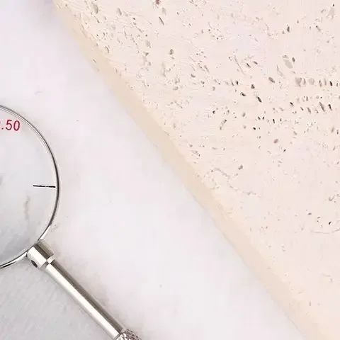 1-teiliger optischer Kreuzzylinder mit Edelstahlgriff, ophthalmologisches Prüfungswerkzeug, optionaler PU-Aufbewahrungskoffer