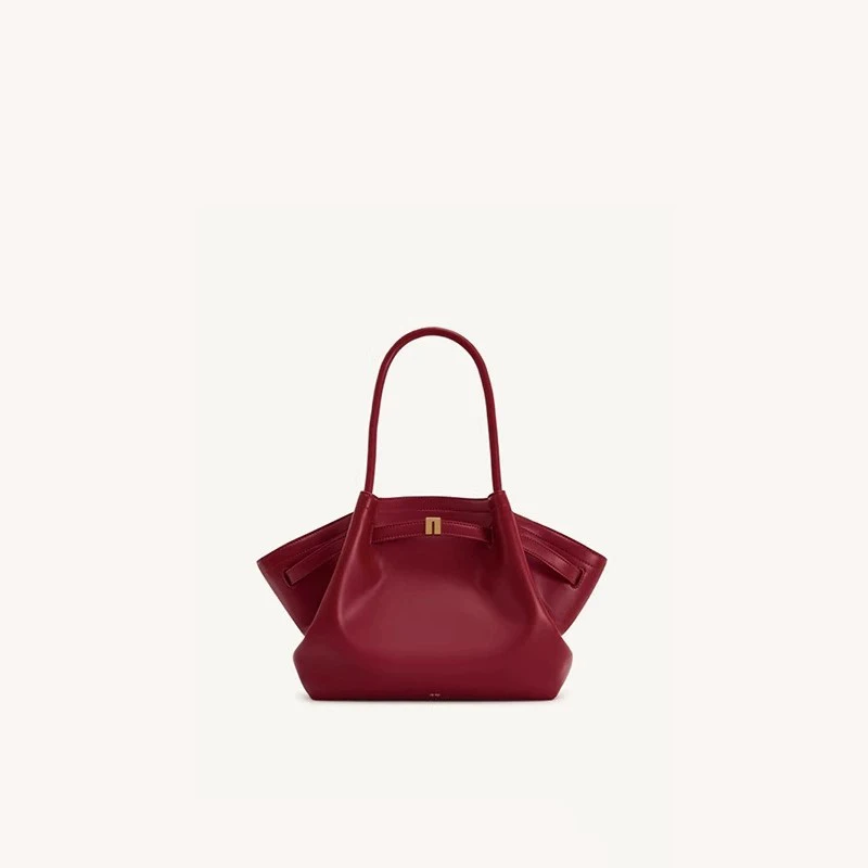 

JW PEI Fashion Outdoors Casual Large capacity Handbag Dumpling Bun Women's Solid Color Vintage Genuine Leather Cross-body Bag