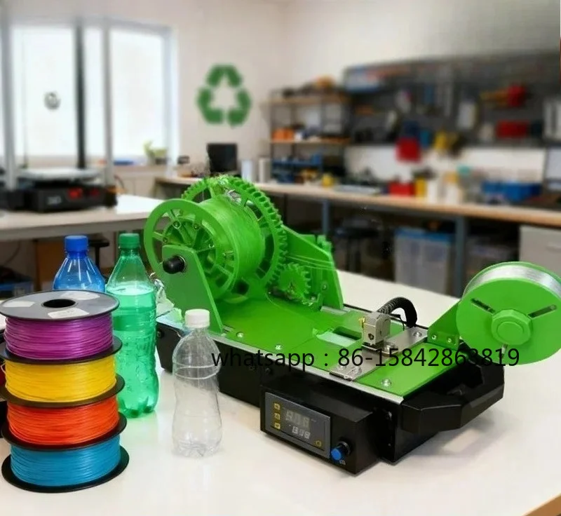 Desktop Extruder 3D Printing Filament Maker PET Bottle Plastic 3D Printing Consumables Tool Filament Making Machine Extruder