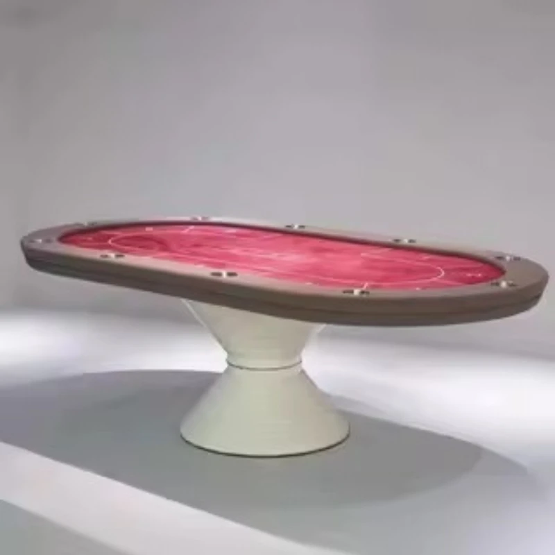 High-end Texas Hold'em Table Multiplayer Desktop Chips Chess and Card Room Clubhouse Luxury Entertainment Texas Table