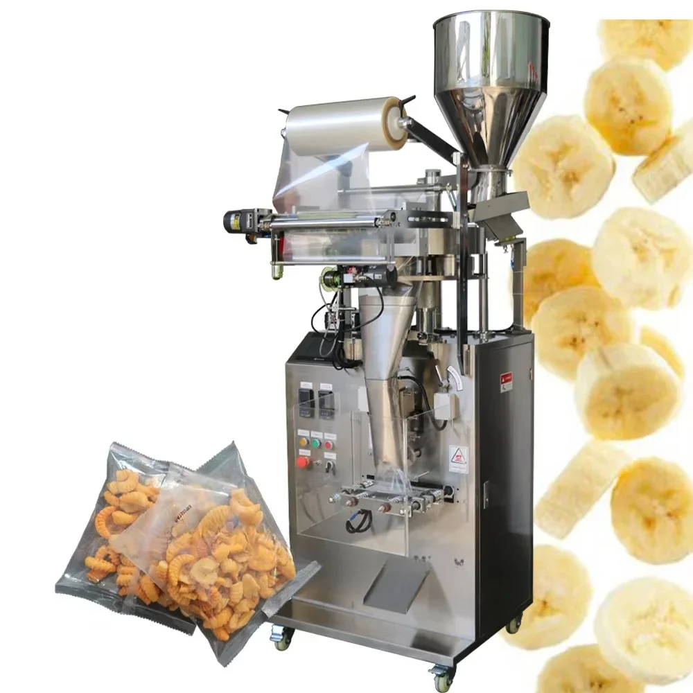 Full Automatic Good Quality Snack Food Sunflower Seed Peanut Plastic Bag Packaging Sealing Bean Packing Machine