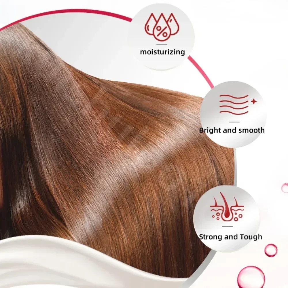 Original Japón Fino remojo belleza máscara de cabello líquido reparación seco rizado marchito cabello dañado nutre profundamente tratamiento de cabello suave