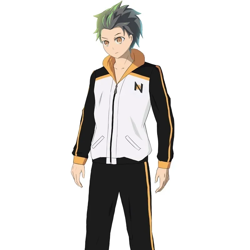 Re: Zero Kara Hajimeru Isekai Seikatsu Zipper Coat Pants Suit Subaru Natsuki Cosplay Jacket Halloween Costume Sportswear