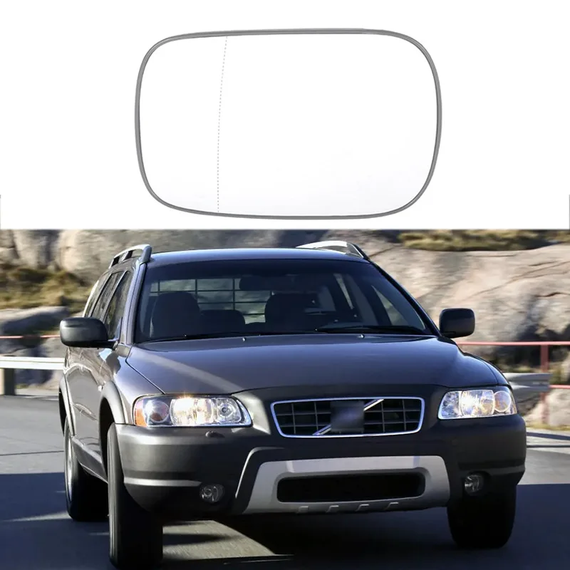 For 03-06 Volvo XC70 XC90 Reversing Lenses Heated Reflectors