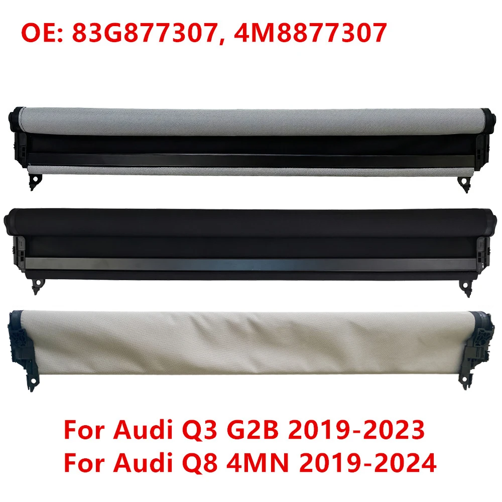 Car Panorama Sunroof Roller Blinds Sunshade Curtain Cover Assembly For Audi Q3 G2B 2019-2023 83G877307/Audi Q8 4MN 2019-2024