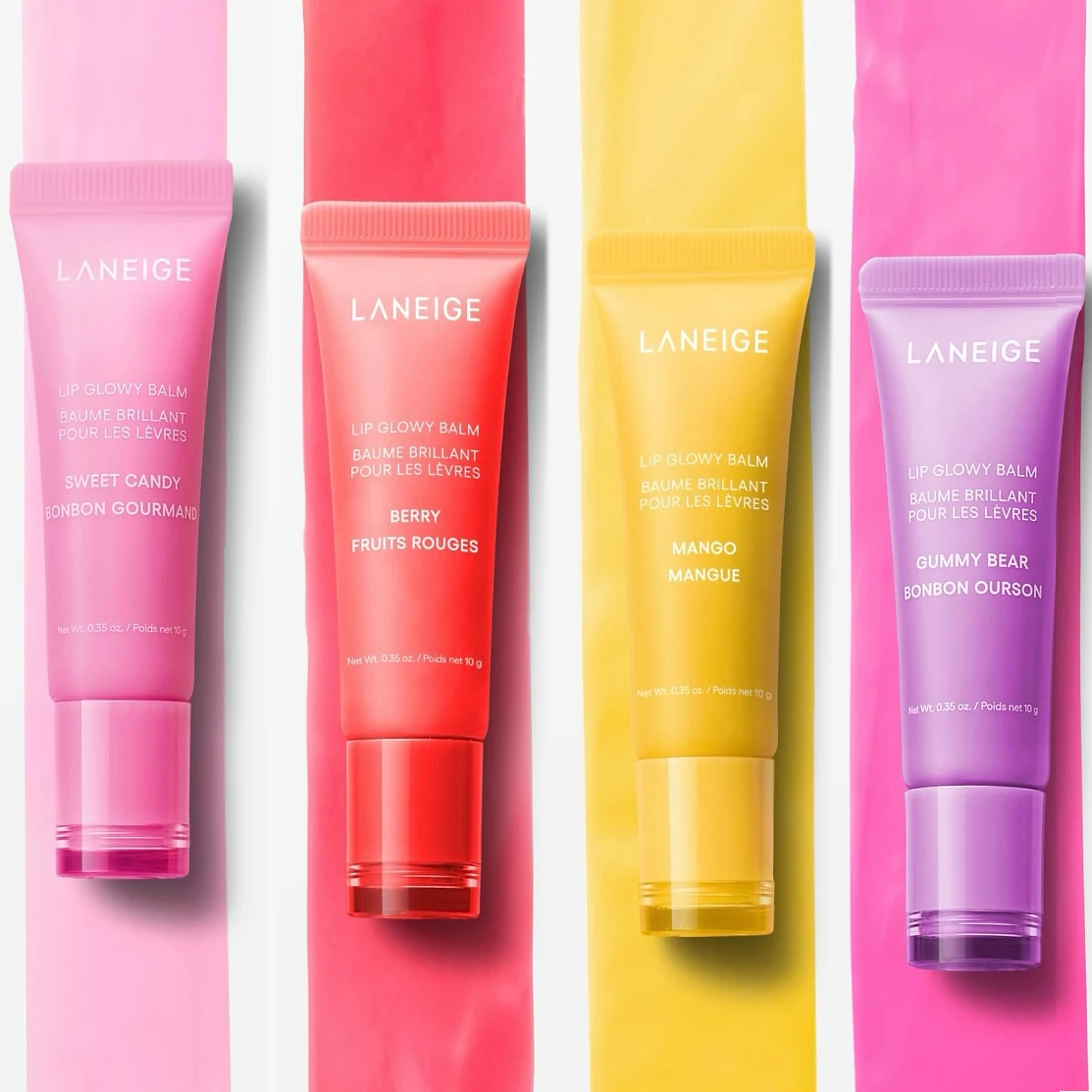 Laneige mantequilla de fruta dulce caramelo esencia Donut hidratación ligera brillo de labios aceite lápiz labial hidratante bálsamo labial transparente