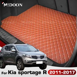 Car Trunk Mat For Kia Sportage R SUV 2011-2017 2016 2015 2014 2013 2012 Custom Car Accessories Auto Interior Decoration