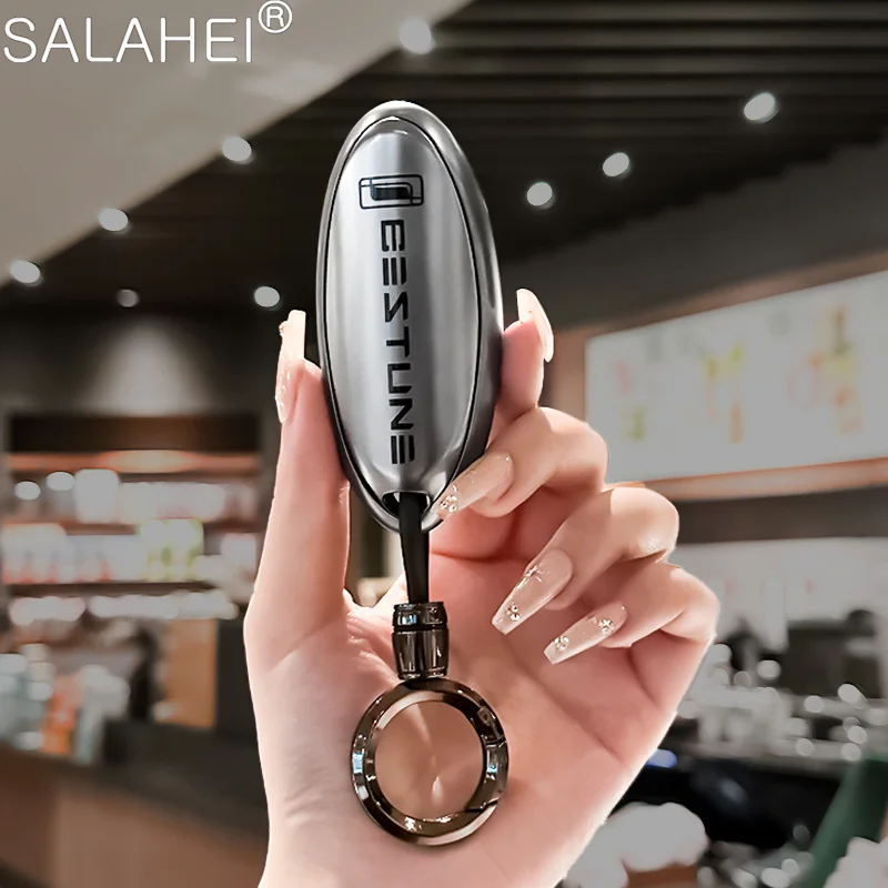 

TPU Car Key Fob Cover Case Holder Protector Shell for 2021 FAW Bestune T77 T77pro New B70 T55 T33 T99 Auto Keychain Accessories