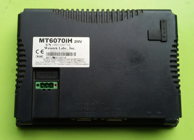 MT6070iH 2WV  touch screen,   In good working condition, free shipping     a