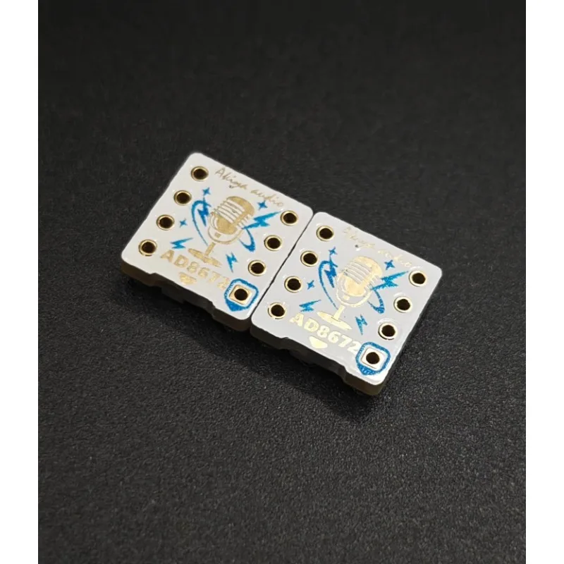 AD8672, exclusive design, ultimate fidelity monitor special version, legendary core op amp of d50 price for one