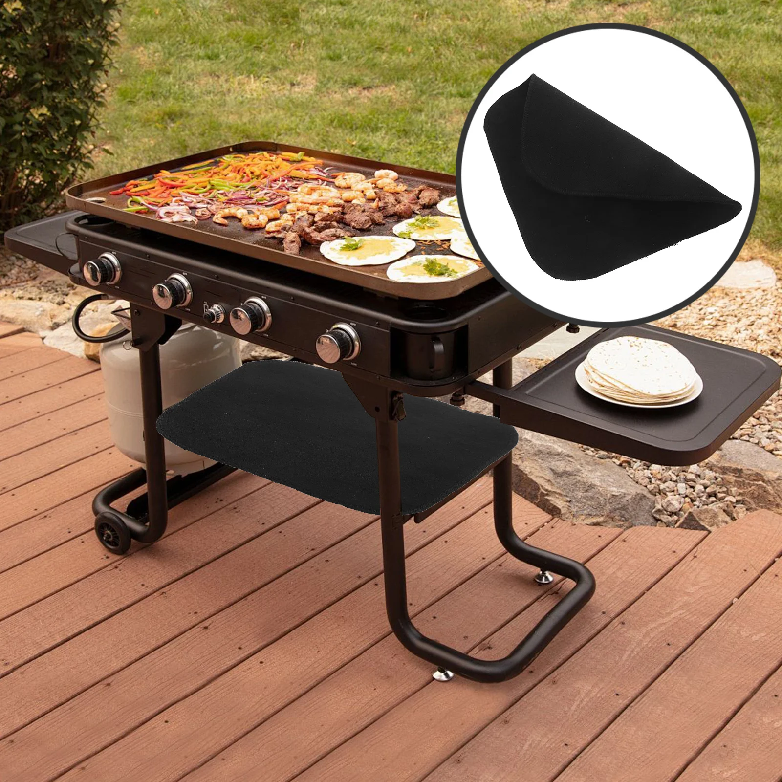 دائم لحام حصيرة 30x30 سنتيمتر بطانية مقاومة للحريق لهب المواد مقاومة للحرارة لحام ملحق سهلة الحفاظ على #1